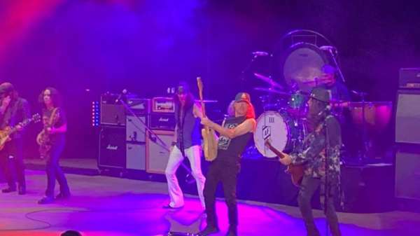 Red Rocks Amphitheatre, section: Center Right, row: 2, seat: 40