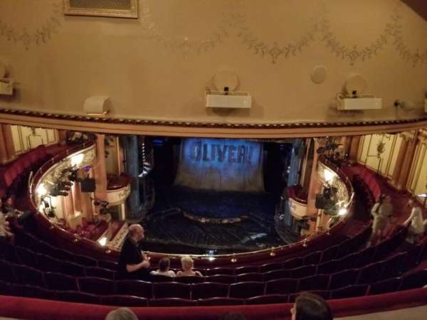 Gielgud Theatre, section: Grand Circle, row: H, seat: 11