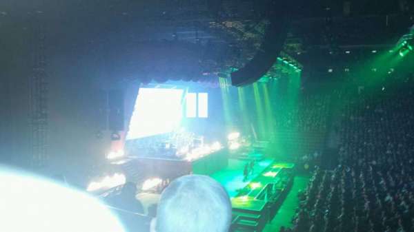 Prudential Center, section: 18, row: 23, seat: 17