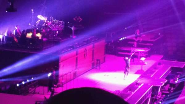 Prudential Center, section: 18, row: 23, seat: 17