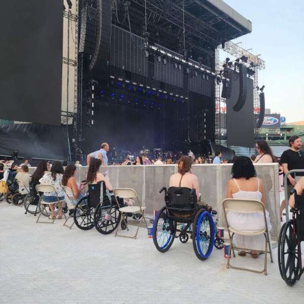 Fenway Park, section: A6, row: W1, seat: 1