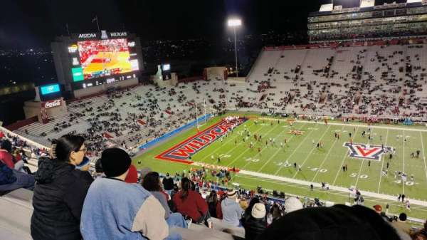 Casino Del Sol Stadium, section: 205, row: 28, seat: 1