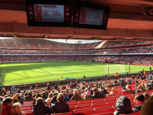 Emirates Stadium, section: 11, row: 319, seat: 28