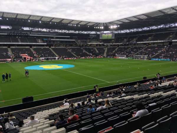 Stadium MK, section: 5, row: X, seat: 134