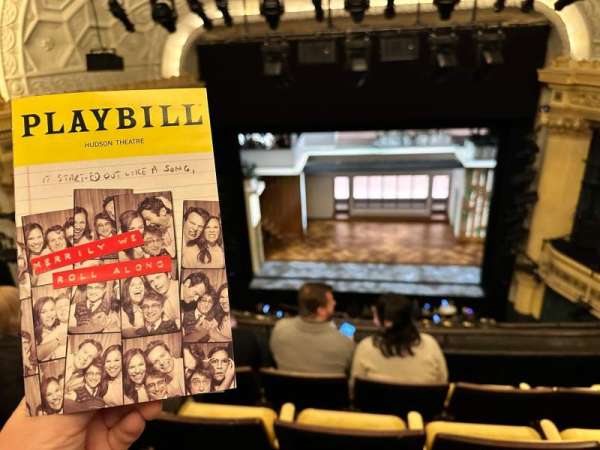 Hudson Theatre, section: Balcony C, row: D, seat: 109