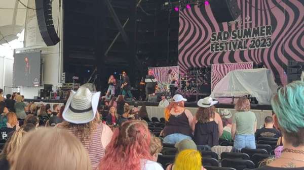 Leader Bank Pavilion, section: 1, row: Y, seat: 3