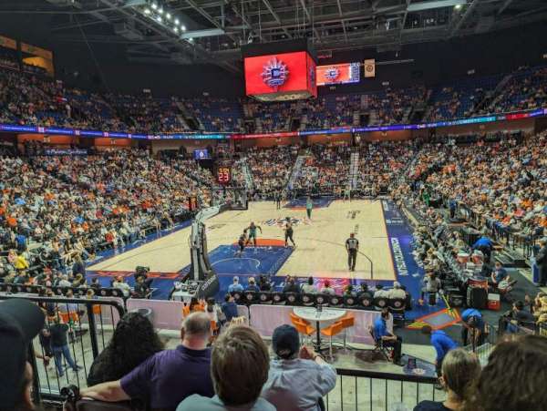 Mohegan Sun Arena, section: 19, row: P, seat: 12