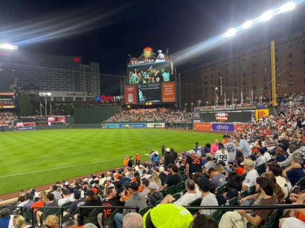 Oriole Park at Camden Yards, section: 16, row: 18, seat: 5