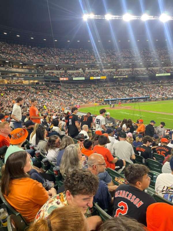 Oriole Park at Camden Yards, section: 16, row: 18, seat: 5