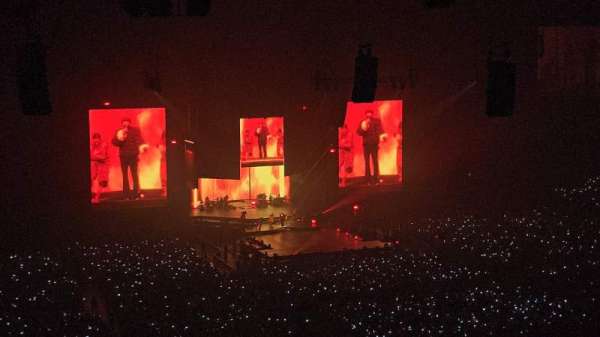 Paris La Défense Arena, section: 409, row: 54, seat: 20
