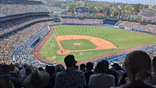 Dodger Stadium, section: 6RS, row: U, seat: 13