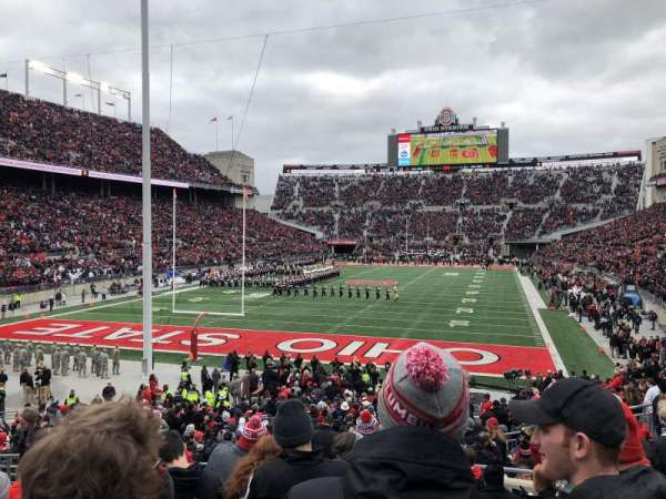 Ohio Stadium, section: 5A, row: 11, seat: 7