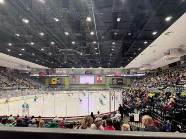 Tucson Arena, section: 112, row: A, seat: 3