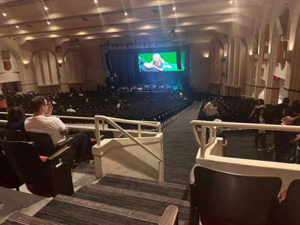 Centennial Hall, section: MEZZR, row: F, seat: 105
