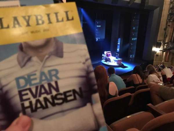 Music Box Theatre, section: Mezzanine L, row: D, seat: 27