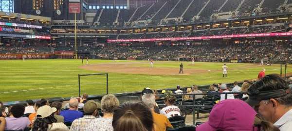 Chase Field, section: 132, row: 13, seat: 6