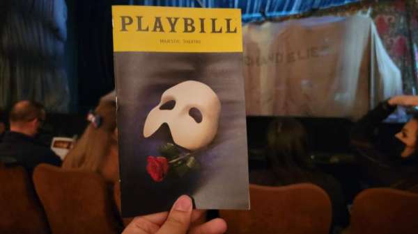 Majestic Theatre, section: Orchestra C, row: B, seat: 108