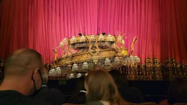 Majestic Theatre, section: Orchestra C, row: B, seat: 108