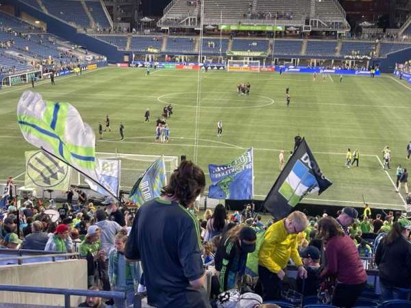 Lumen Field, section: 121, row: KK, seat: 8