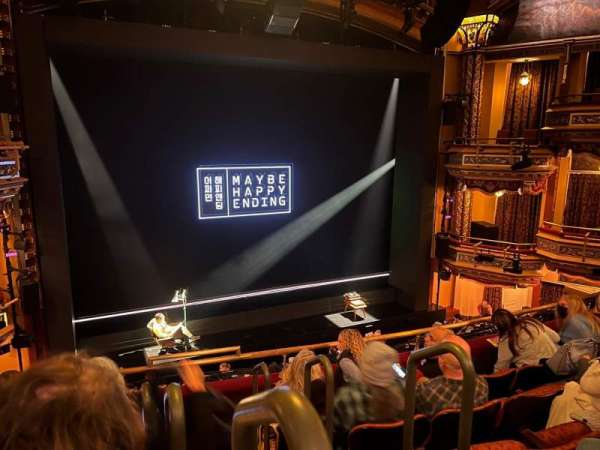Belasco Theatre, section: Mezzanine L, row: E, seat: 1