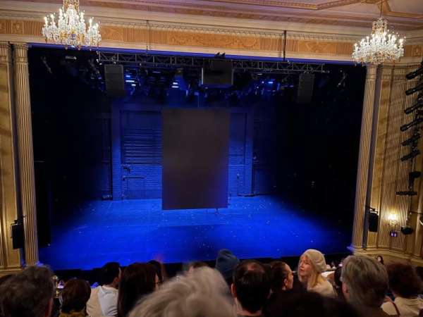 Music Box Theatre, section: Mezzanine C, row: E, seat: 112