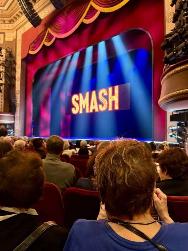 Imperial Theatre, section: Orchestra R, row: H, seat: 18