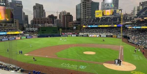 Petco Park, section: 204, row: 1, seat: 11