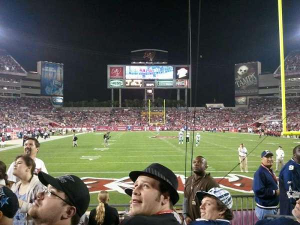 Raymond James Stadium, section: 147, row: G, seat: 22