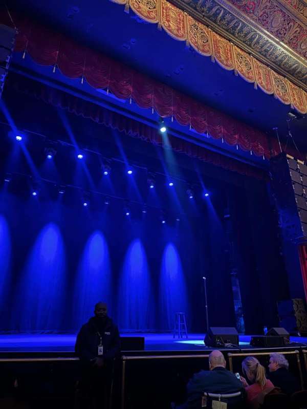 Beacon Theatre, section: Orchestra 1, row: A, seat: 3