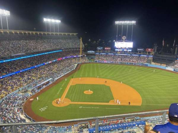 Dodger Stadium, section: 12TD, row: D, seat: 12