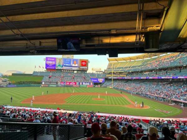 Angel Stadium, section: 212, row: J, seat: 11