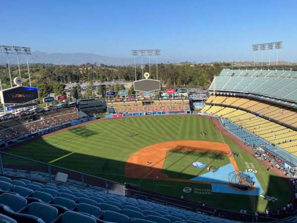 Dodger Stadium, section: 13TD, row: O, seat: 11