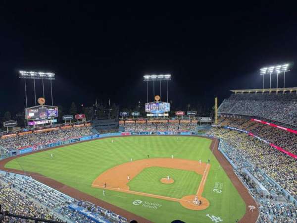 Dodger Stadium, section: 9TD, row: F, seat: 4