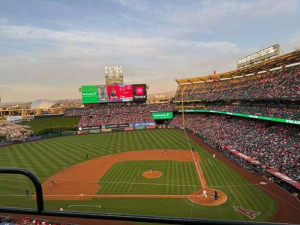 Angel Stadium, section: 414, row: B, seat: 3