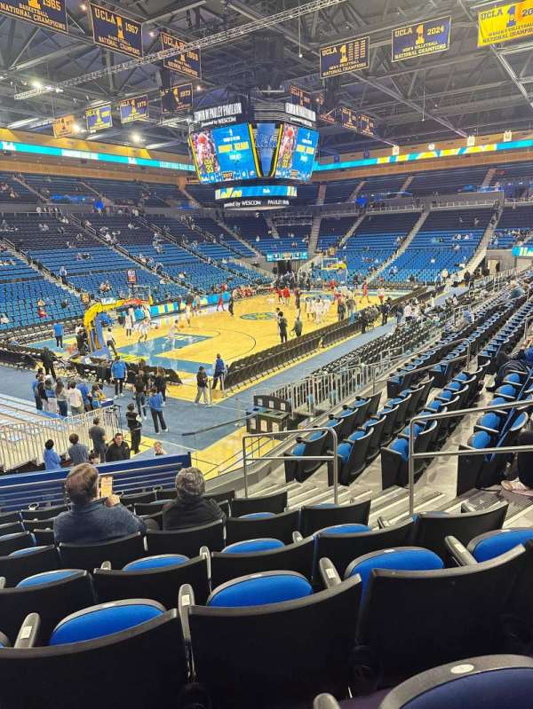 Pauley Pavilion, section: 119, row: 8, seat: 7