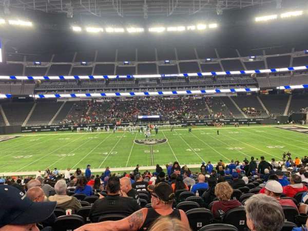 Allegiant Stadium, section: C134, row: 25, seat: 13