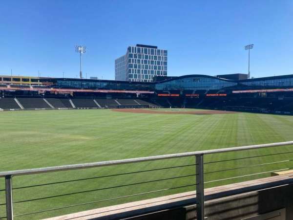 Las Vegas Ballpark, section: 126, row: A, seat: 5