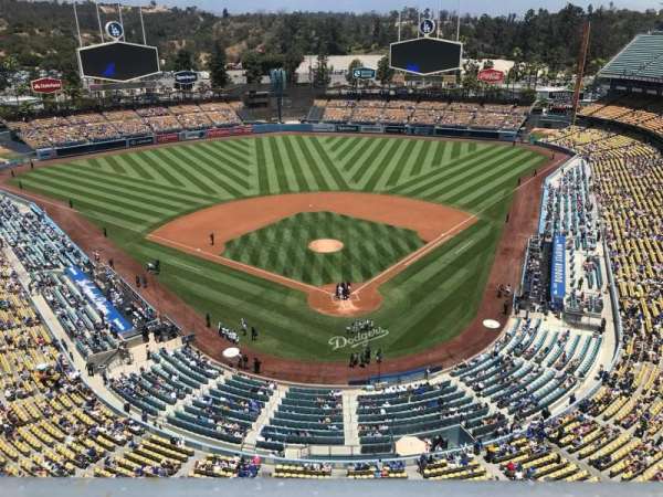 Dodger Stadium, section: 3RS, row: A, seat: 1
