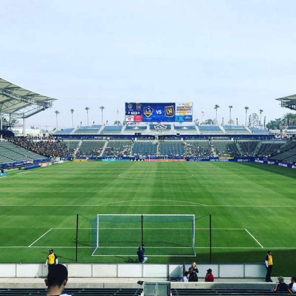 Dignity Health Sports Park, section: 101, row: Q, seat: 1