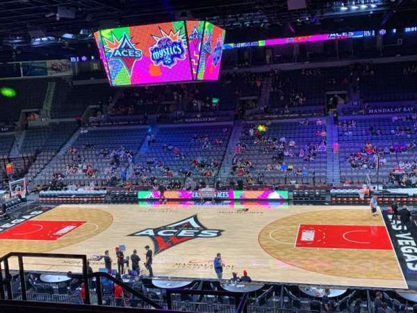 Michelob Ultra Arena, section: 207, row: B, seat: 7
