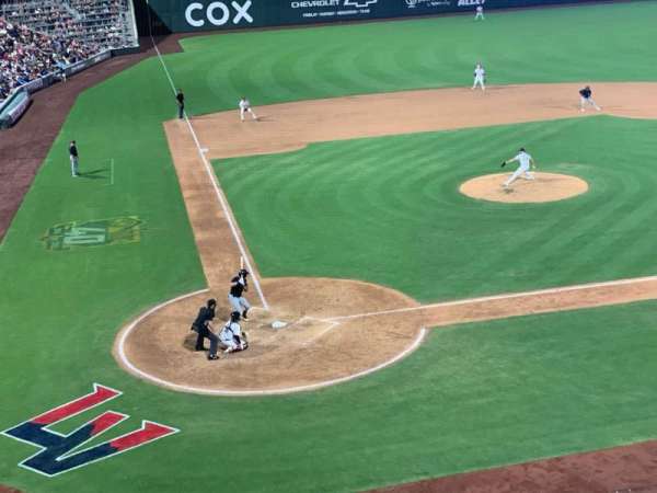 Las Vegas Ballpark, section: 210, row: A, seat: 9