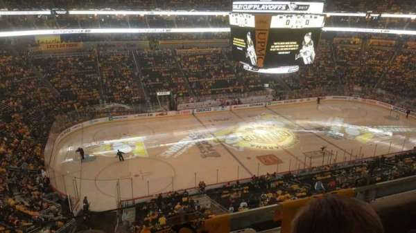 PPG Paints Arena, section: 222, row: B, seat: 8