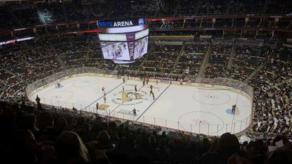 PPG Paints Arena, section: 217, row: M, seat: 8