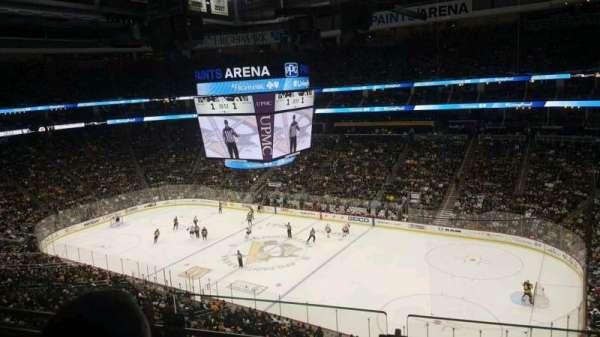 PPG Paints Arena, section: 217, row: B, seat: 2