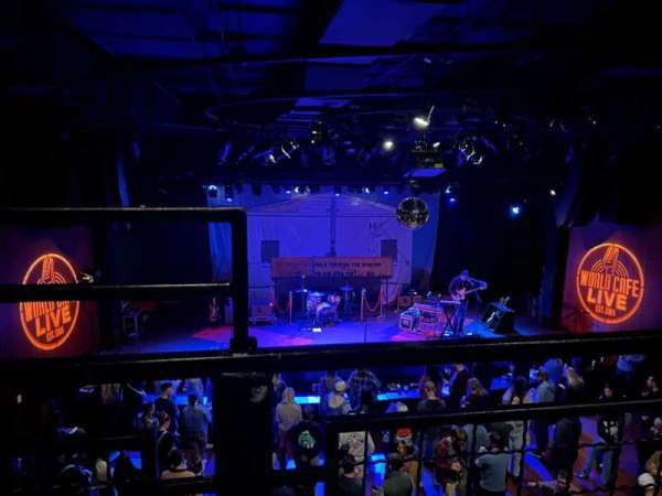 Music Hall at World Cafe Live, section: Mezzanine, row: 503, seat: 1