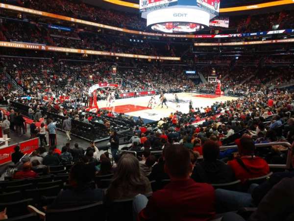Capital One Arena, section: 108, row: O, seat: 14