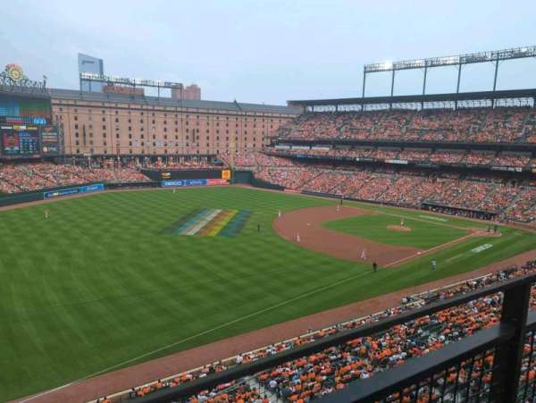Oriole Park at Camden Yards, section: 368, row: 1, seat: 8