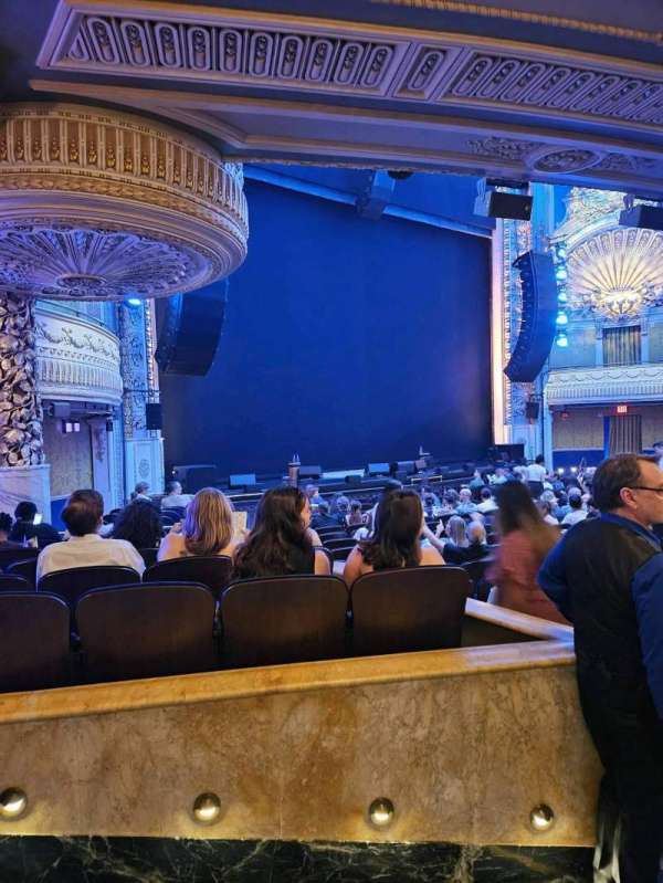 Palace Theatre, Broadway, section: Orchestra L, row: Q, seat: 7