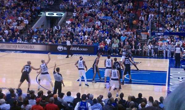 American Airlines Center, section: 105, row: S, seat: 11