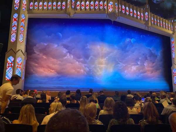 Prince of Wales Theatre, section: Stalls, row: J, seat: 32
